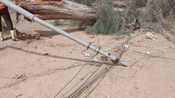 انقطاع الكهرباء عن قرى مركز المحلة بسبب الطقس السيئ والعواصف الترابية