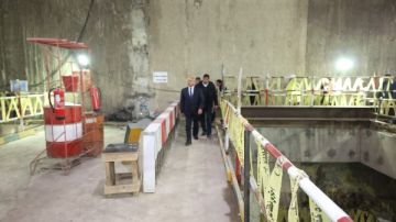 وزير النقل يعلن وصول ماكينات حفر الخط الرابع للمترو إلى محطات المتحف الكبير والرماية