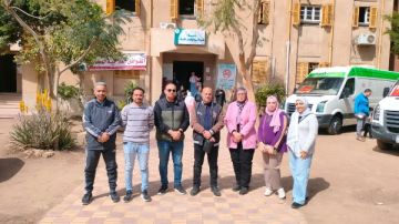 مجانا .. الكشف على 1629 مواطنا خلال قافلة طبية بكفر الشرفا مركز طنطا