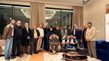 مجلس حسين لبيب في ضيافة الرئيس الشرفي لنادي الزمالك