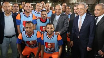 وزير الكهرباء يفتتح الدورة الرمضانية للعاملين والنقابة العامة للمرافق وزير الكهرباء يفتتح الدورة الرمضانية للعاملين والنقابة العامة للمرافق