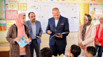 وكيل تعليم بورسعيد يتفقد مدرسة التوكيلات الملاحية لمتابعة سير العملية التعليمية وكيل تعليم بورسعيد يتفقد مدرسة التوكيلات الملاحية لمتابعة سير العملية التعليمية