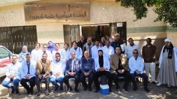 بدء فعاليات الحملة القومية للتسجيل والترقيم والتحصين ضد مرضي الجلد العقدي وجدري الأغنام