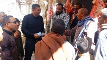 نائب محافظ المنيا يتفقد سوق الحبشي لمتابعة حالة الإشغالات والمخابز