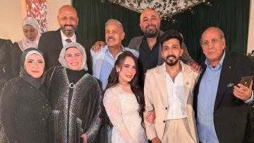 محمد رضوان يحتفل بخطوبة ابنته بحضور منير مكرم وجمال يوسف..شاهد