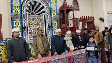 أوقاف مطروح تكرم 108طالبا وطالبة فائزين بمسابقة القرآن بالقرية الحمراء