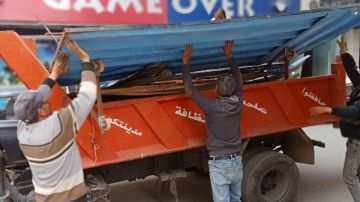 استمرار حملة شارع منظم رصيف آمن للقضاء على العشوائيات وإشغالات الطرق بالإسماعيلية