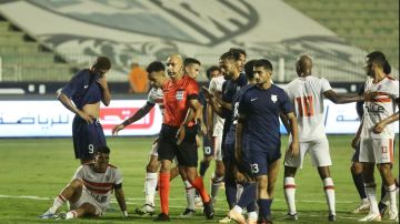 انبي يفتتح التهديف أمام الزمالك بضربة جزاء