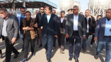 محافظ سوهاج يتفقد مستودع بوتاجاز الشوش ومصنع تعبئة الأحايوة شرق محافظ سوهاج يتفقد مستودع بوتاجاز الشوش ومصنع تعبئة الأحايوة شرق