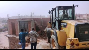 إزالة حالتي تعد بمنطقة الصداقة الجديدة بأسوان.. وإحالة المتعدين للنيابة العسكرية