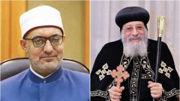 إشادة بالدور التنويري.. البابا تواضروس يهنئ مفتي الجمهورية بعيد الفطر المبارك