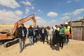 الإسكان المصرية تتابع مشروعات حياة كريمة في المنيا لدفع معدلات التنفيذ الإسكان المصرية تتابع مشروعات حياة كريمة في المنيا لدفع معدلات التنفيذ