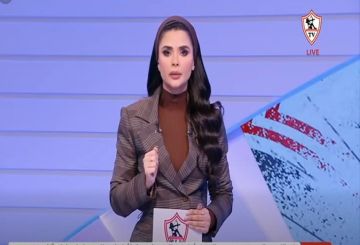تحرك رسمي بعد تصريحات مذيعة قناة الزمالك (فيديو)