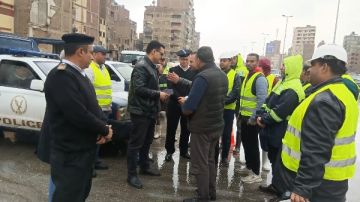 رئيس مياه القليوبية يتابع ميدانيا رفع تجمعات الأمطار ويؤكد الجاهزية القصوى على مدار الساعة