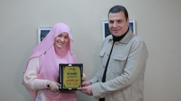 صوت يملأ القلوب سكينة.. صدى البلد يكرم النابغة الأزهرية نور محروس صوت يملأ القلوب سكينة.. صدى البلد يكرم النابغة الأزهرية نور محروس