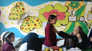 من أجل قلوب أطفالنا .. جامعة بنها تنظم قافلة طبية متخصصة بكفر سندنهور من أجل قلوب أطفالنا .. جامعة بنها تنظم قافلة طبية متخصصة بكفر سندنهور