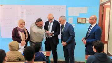 وزير التعليم يتفقد مدارس الغربية.. ويؤكد استمرار التقييمات الأسبوعية وزير التعليم يتفقد مدارس الغربية.. ويؤكد استمرار التقييمات الأسبوعية