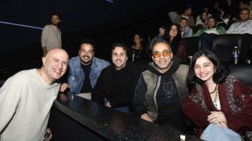 أبطال فيلم برشامة يحتفلون بنجاحه وسط الجمهور .. صور