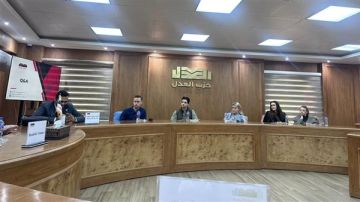 حزب العدل يستقبل وفد المجموعة الجامعية الليبرالية الألمانية في حوار حول المشهد السياسي المصري