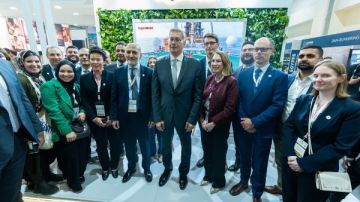 وزير البترول يتفقد أجنحة الشركات المشاركة في مؤتمر ومعرض مصر الدولي للطاقة إيجبس 2026 وزير البترول يتفقد أجنحة الشركات المشاركة في مؤتمر ومعرض مصر الدولي للطاقة إيجبس 2026