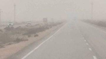 حرارة مرتفعة وأجواء ترابية بالصحراء.. اضطراب حالة الطقس في مطروح حرارة مرتفعة وأجواء ترابية بالصحراء.. اضطراب حالة الطقس في مطروح