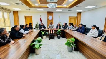 رئيس العبور الجديدة يلتقي بقاطني الإسكان الاجتماعي بمنطقة 2600 فدان لبحث تطوير الخدمات