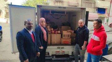 سقوط ربع طن مصنعات لحوم فاسدة داخل سيارة على أبواب بورسعيد