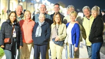 30 سائحا يزورون كورنيش بني سويف خلال رحلتهم النيلية بين القاهرة وأسوان