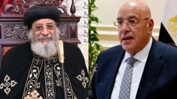 قداسة البابا تواضروس يهنئ رئيس مجلس النواب بعيد الفطر المبارك