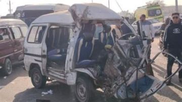 وفاة طفل وإصابة 9.. تفاصيل حادث اصطدام مروع لسيارة سوزوكي تقل تلاميذ بالشرقية عاجل