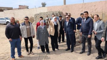 محافظ المنوفية يتفقد الحملة الميكانيكية بقويسنا ويشدد على جودة الأعمال