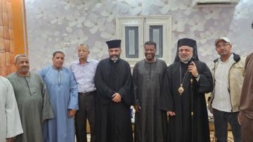 الأنبا عمانوئيل يهنئ عضو مجلس النواب عن دائرة مركز وبندر الأقصر بعيد الفطر