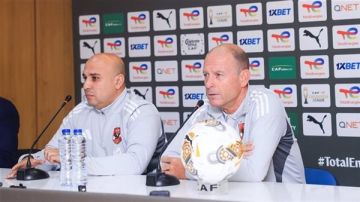  توروب : هدفنا الفوز أمام الترجى.. وأسعى دائما لتطوير أداء الفريق