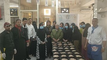 قومي المرأة بالإسماعيلية يوزع ألف وجبة بختام مبادرة بإيد بناتها قومي المرأة بالإسماعيلية يوزع ألف وجبة بختام مبادرة بإيد بناتها