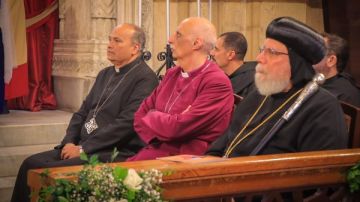 رئيس الأساقفة يشارك في قداس سيدة البشارة ببطريركية الأرمن الكاثوليك صور