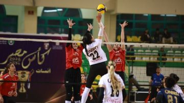 موعد مباراة الأهلي والزمالك في نهائي دوري السوبر الممتاز لآنسات الطائرة