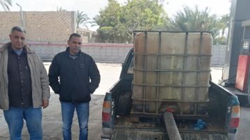 ضبط 1000 لتر سولار مدعم قبل تهريبه للسوق السوداء بالإسكندرية