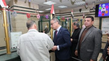 محافظ الجيزة يتفقد المركز التكنولوجي بحي الدقي ومكتب بريد بين السريات محافظ الجيزة يتفقد المركز التكنولوجي بحي الدقي ومكتب بريد بين السريات