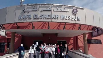 رمضان كريم ورشة فنية لرسم الفانوس بـ متحف كفر الشيخ رمضان كريم ورشة فنية لرسم الفانوس بـ متحف كفر الشيخ