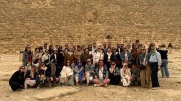 وزارة السياحة والآثار تنظم رحلة تعريفية لمنظم رحلات فرنسي شهير وزارة السياحة والآثار تنظم رحلة تعريفية لمنظم رحلات فرنسي شهير