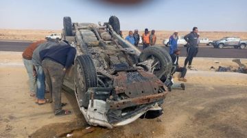 11 سيارة إسعاف شاركت فى نقل ضحايا حادث مطروح.. والمحافظ يوجه بتقديم الرعاية اللازمة