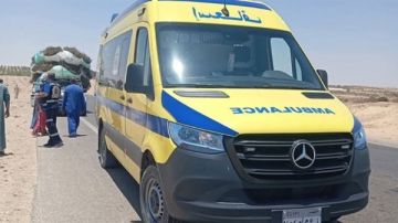 إصابة 3 أشخاص في انقلاب دراجة نارية بالوادي الجديد إصابة 3 أشخاص في انقلاب دراجة نارية بالوادي الجديد