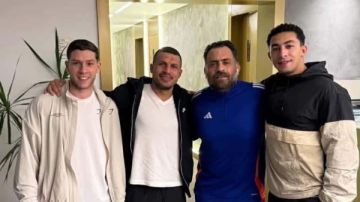 أحدث ظهور لـ طارق حامد مع جون إدوارد عبر إنستجرام شاهد