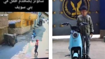 أمن بني سويف يكشف حقيقة فيديو دهس طفل بدراجة كهربائية أمن بني سويف يكشف حقيقة فيديو دهس طفل بدراجة كهربائية