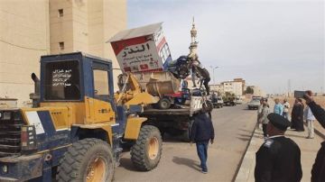 حملات مكثفة بعدد من المدن الجديدة لضبط وإزالة المخالفات ومنع الظواهر العشوائية