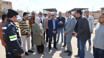 محافظ المنوفية يتفقد انتظام سير العمل بالمركز التكنولوجي لمعرفة نسب إنجاز ملفات التصالح ... صور