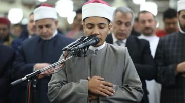 بتوجيهات الإمام الأكبر.. الأزهر يقدم التوأمين الحسن والحسين لإمامة المصلين في التراويح