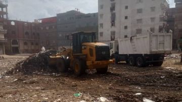 تكثيف حملات النظافة ورفع المخلفات بقرى دمياط