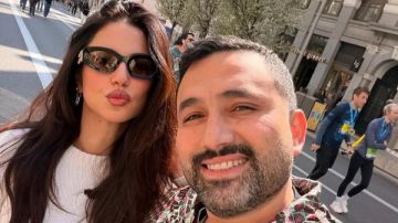 بملابس كاجوال.. درة تتألق رفقة زوجها فى أحدث ظهور لها