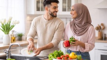 صحح مفاهيمك الأوقاف: المساعدة في البيت مش شهامة زايدة..دي رجولة كاملة صحح مفاهيمك الأوقاف: المساعدة في البيت مش شهامة زايدة..دي رجولة كاملة